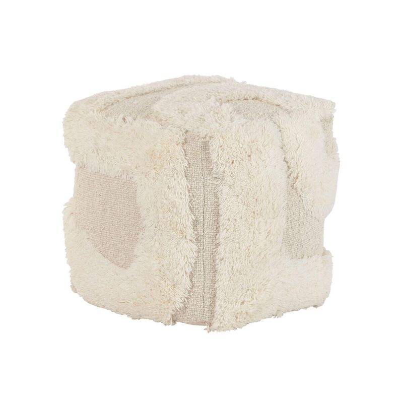 KALINDRA | BB. Footrest Home ESPRIT Beige Boho 45 x 45 x 45 cm