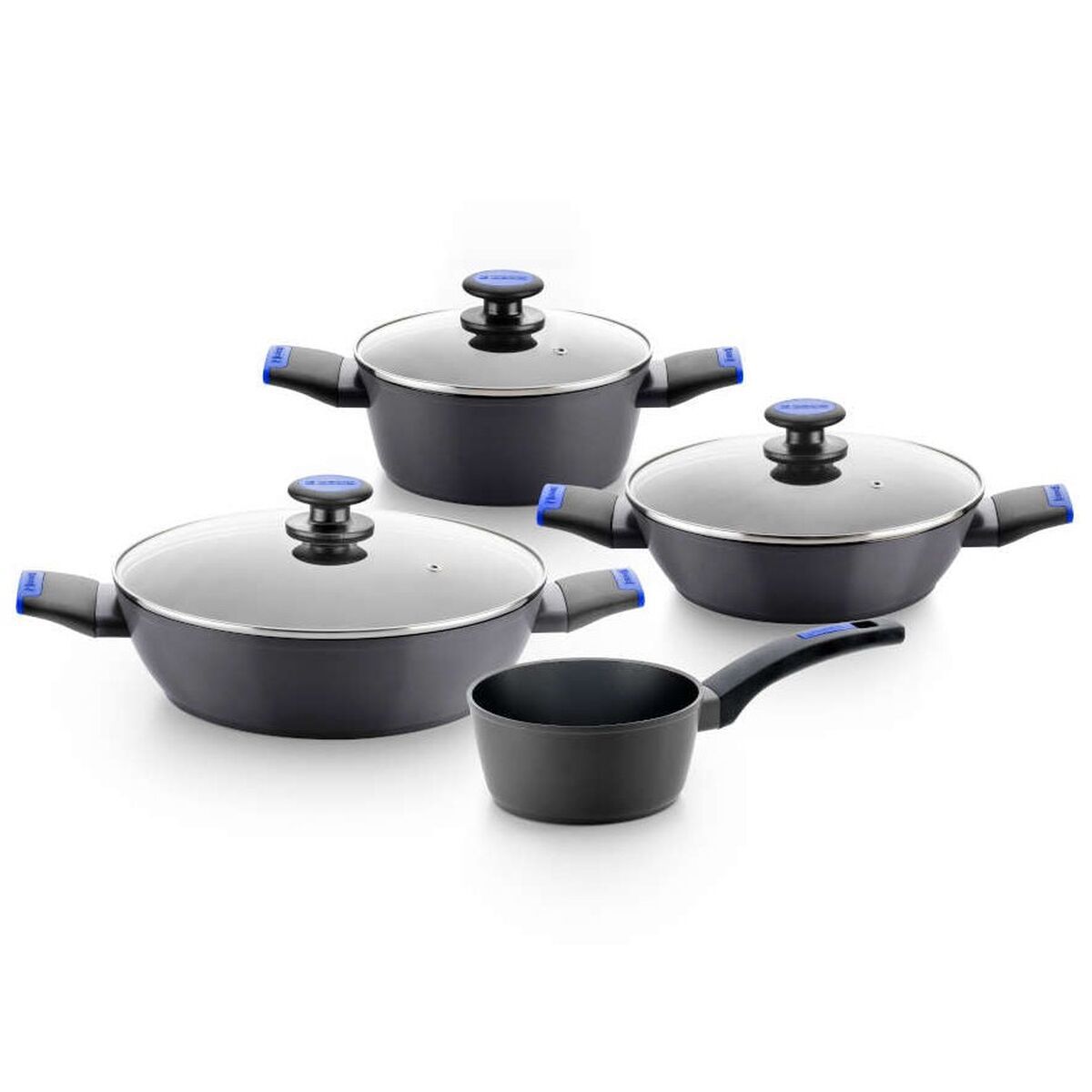KALINDRA | BB. Cookware Monix Martin Berasategui Black 7 Pieces