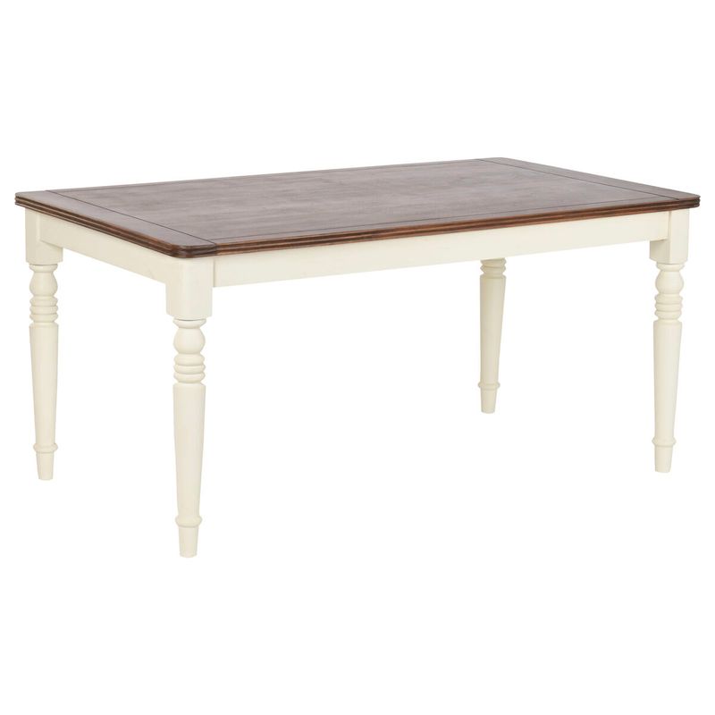 KALINDRA | BB. Dining Table Home ESPRIT Brown Cream Mango wood MDF Wood 160 x 90 x 76 cm