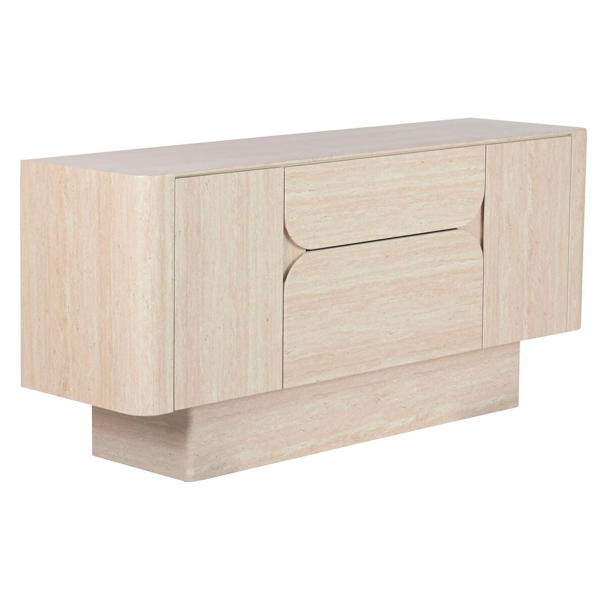KALINDRA | BB. Sideboard Home ESPRIT Beige Wood 162,6 X 45,9 X 76 CM