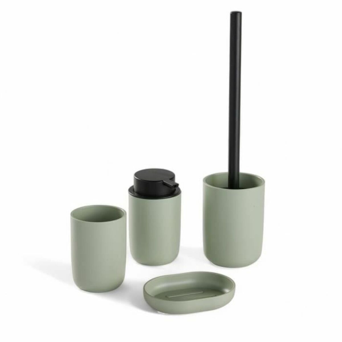 KALINDRA | BB. Bath Set TODAY HOY Green Plastic Modern 4 Pieces (4 Units)