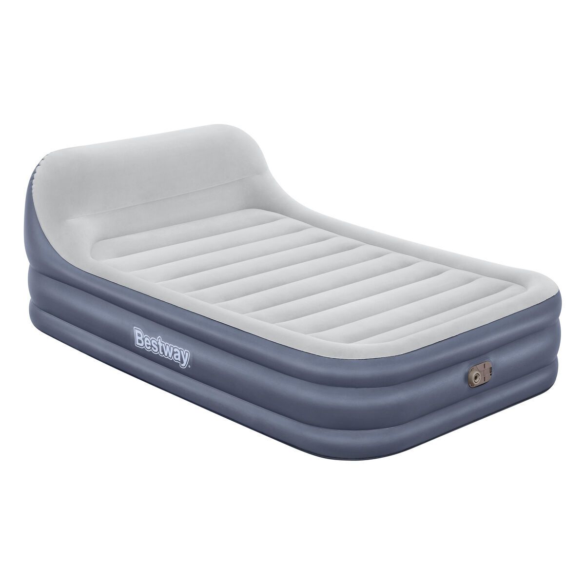 KALINDRA | BB. Bestway Inflatable Double Bed with Motor and Headboard 226x152x84 cm Camping 67923