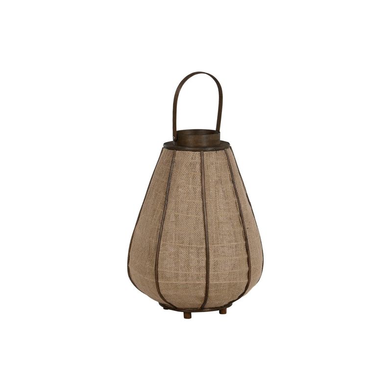 KALINDRA | BB. Bougeoir Home ESPRIT Naturel Jute Bambou 36 x 36 x 48,5 cm