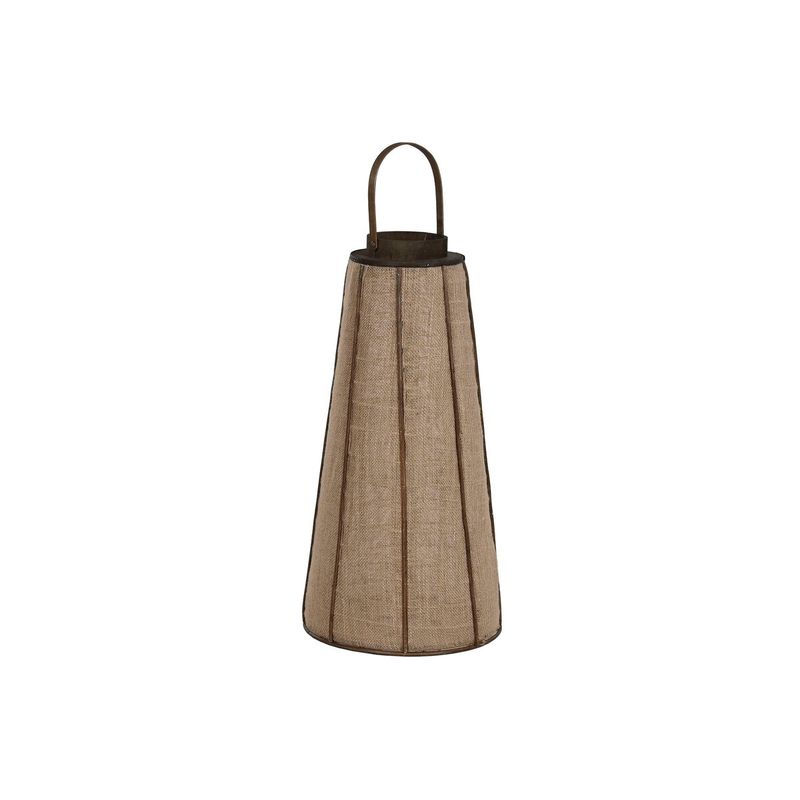 KALINDRA | BB. Bougeoir Home ESPRIT Naturel Jute Bambou 33,5 x 33,5 x 66 cm
