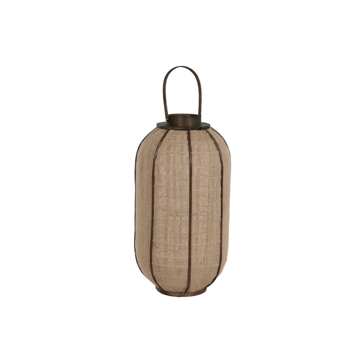 KALINDRA | BB. Candleholder Home ESPRIT Natural Jute Bamboo 33 x 33 x 61,5 cm