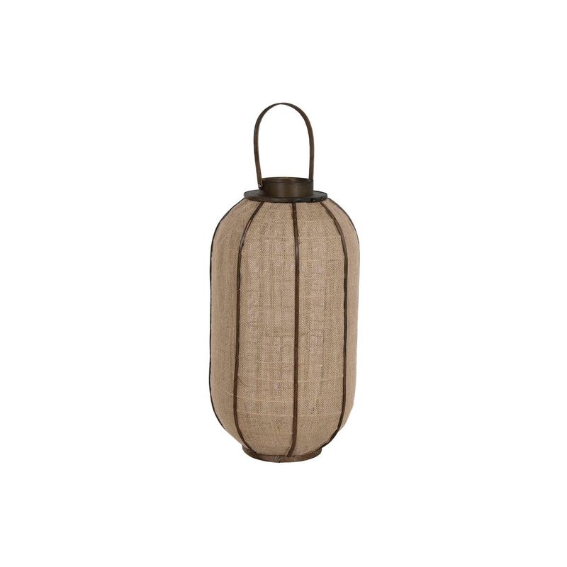 KALINDRA | BB. Bougeoir Home ESPRIT Naturel Jute Bambou 33 x 33 x 61,5 cm