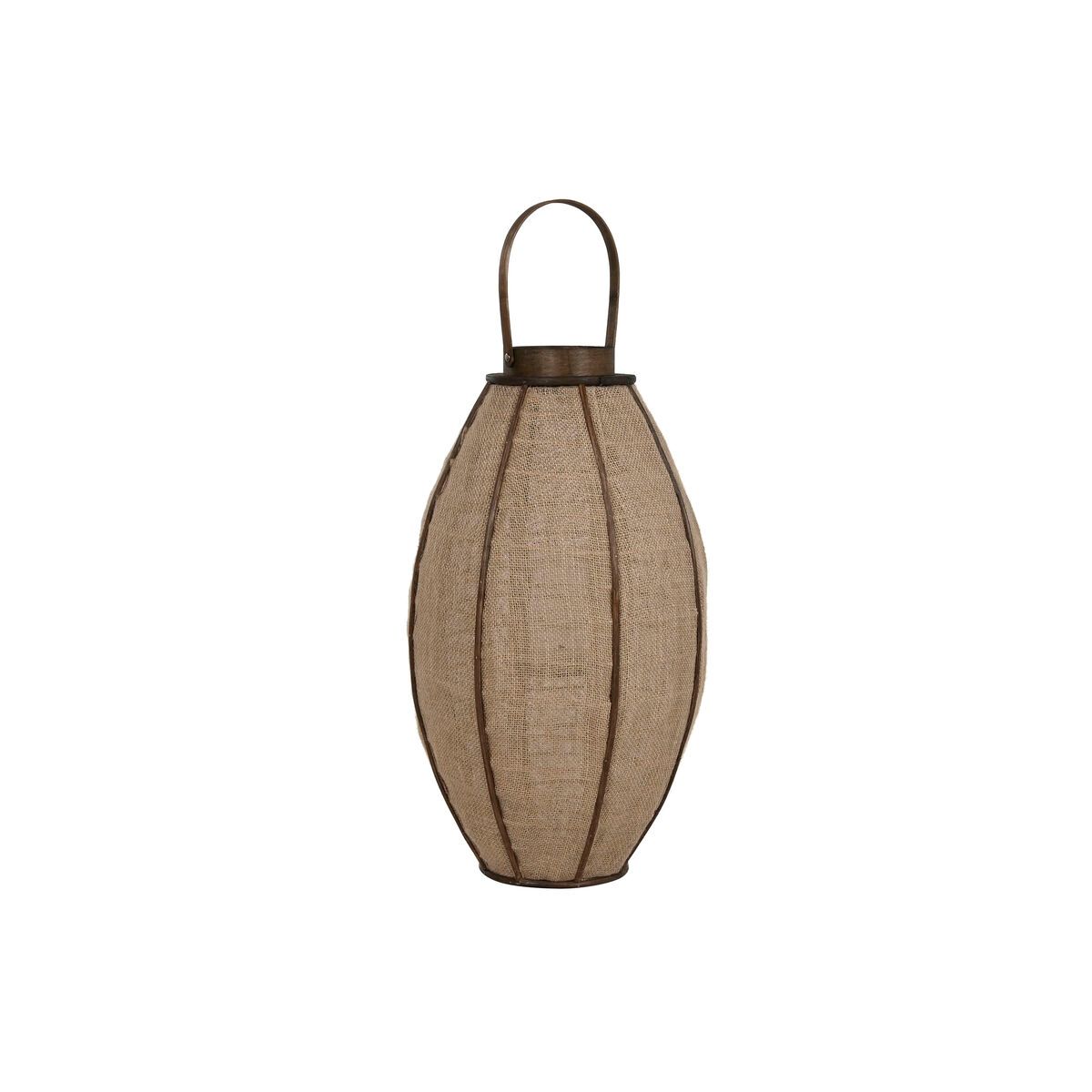 KALINDRA | BB. Candleholder Home ESPRIT Natural Jute Bamboo 34 x 34 x 60 cm