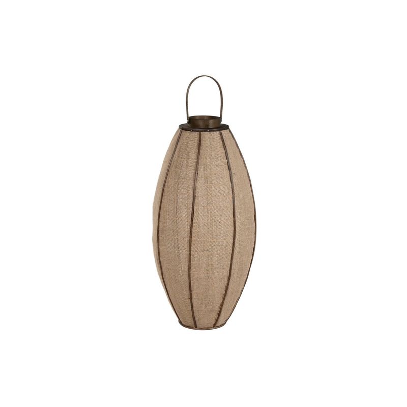 KALINDRA | BB. Bougeoir Home ESPRIT Naturel Jute Bambou 40 x 40 x 80 cm