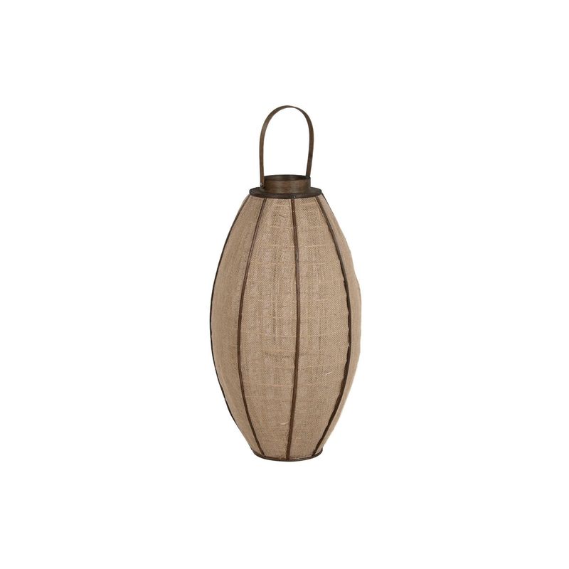 KALINDRA | BB. Bougeoir Home ESPRIT Naturel Jute Bambou 37 x 37 x 70 cm