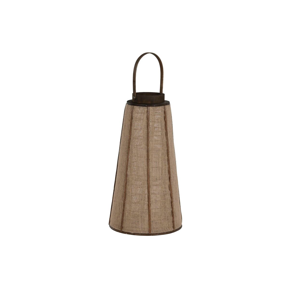 KALINDRA | BB. Candleholder Home ESPRIT Natural Jute Bamboo 30,5 x 30,5 x 56,5 cm
