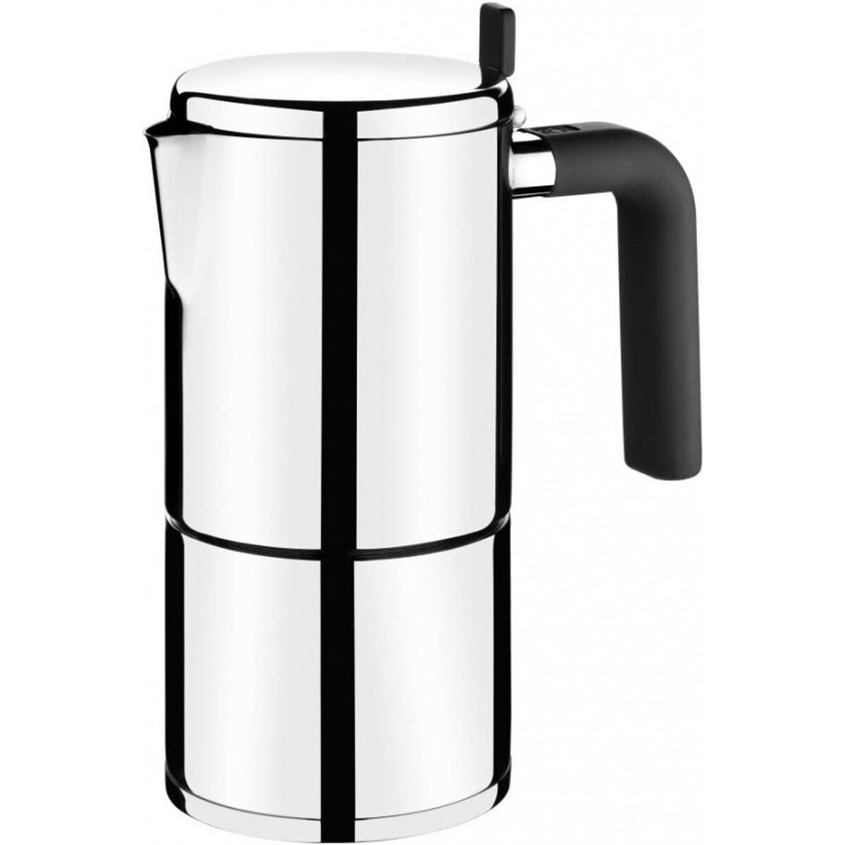 KALINDRA | BB. Italian Coffee Pot BRA BALI Steel 10 Cups 500 ml Metal Stainless steel