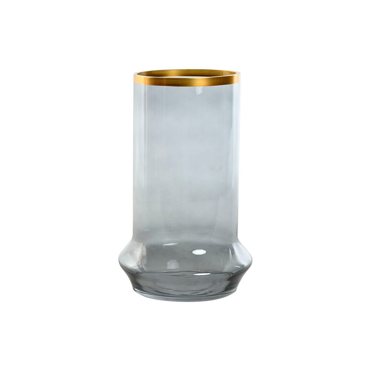 KALINDRA | BB. Candleholder Home ESPRIT Blue Golden Crystal 17 x 17 x 28 cm