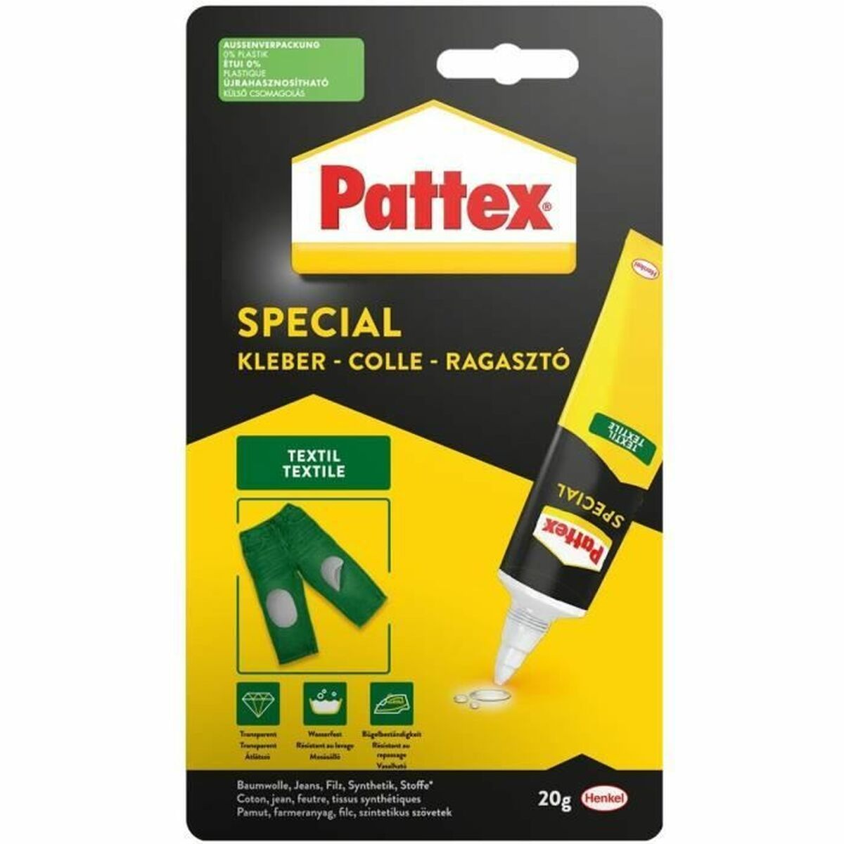 KALINDRA | BB. Glue Pattex 20 g Textile