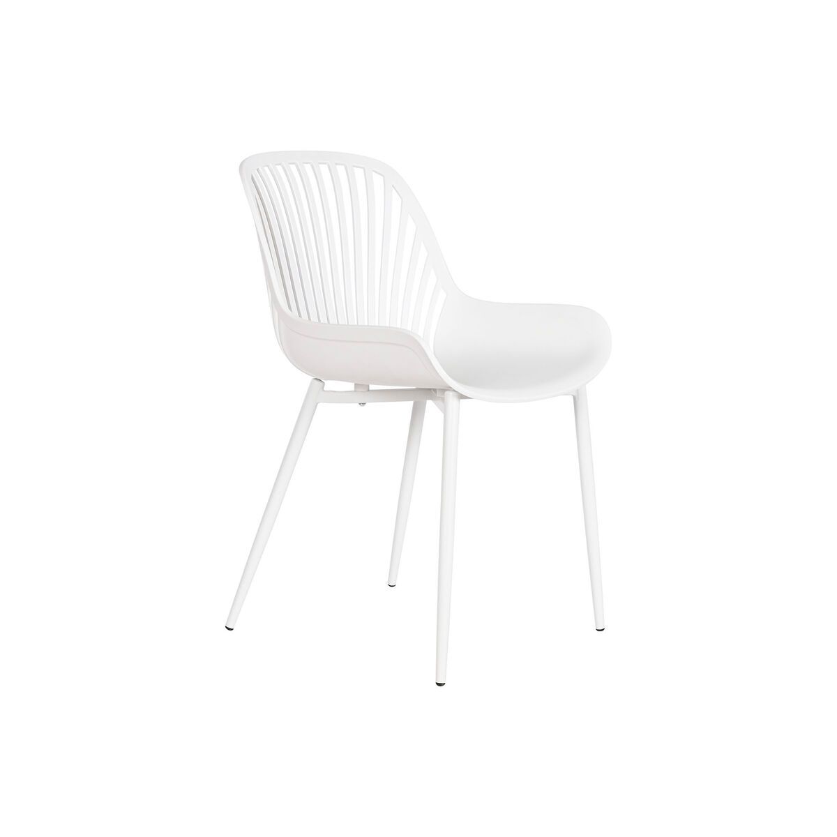 KALINDRA | BB. Chair Home ESPRIT White 50,5 x 55 x 82 cm