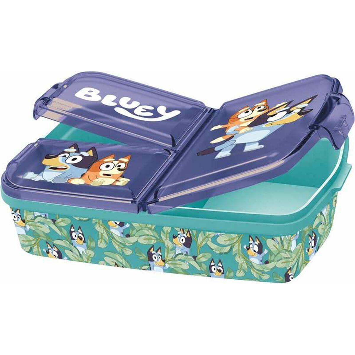 KALINDRA | BB. Sandwich Box Bluey polypropylene 19,5 x 16,5 x 6,7 cm 18 x 13,50 x 6 cm