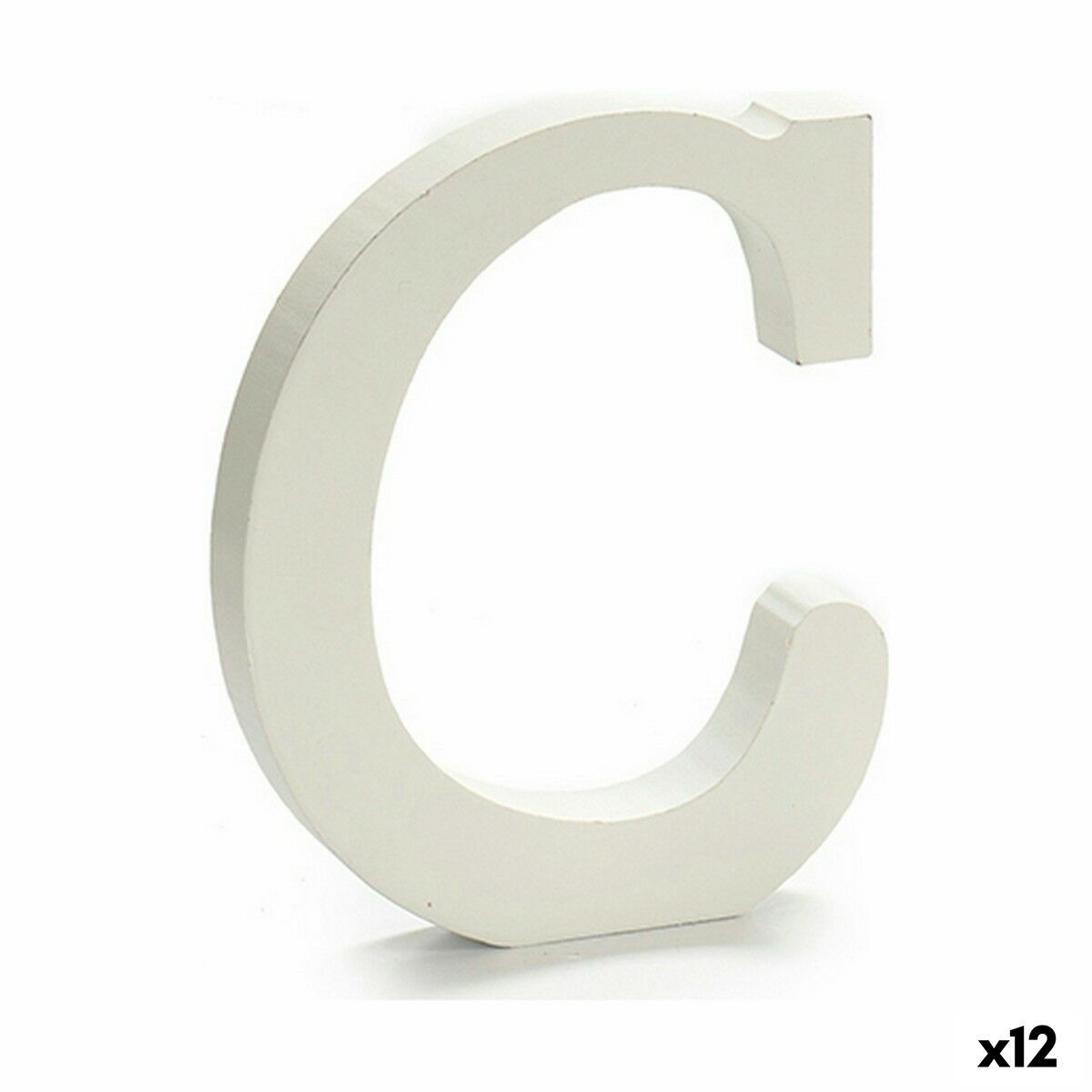 KALINDRA | BB. Letter Pincello C White 1,8 x 21 x 17 cm (12 Units)