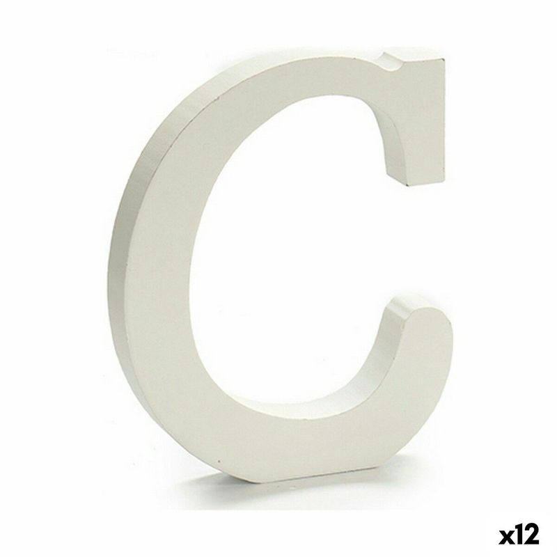 KALINDRA | BB. Letter Pincello C White 1,8 x 21 x 17 cm (12 Units)