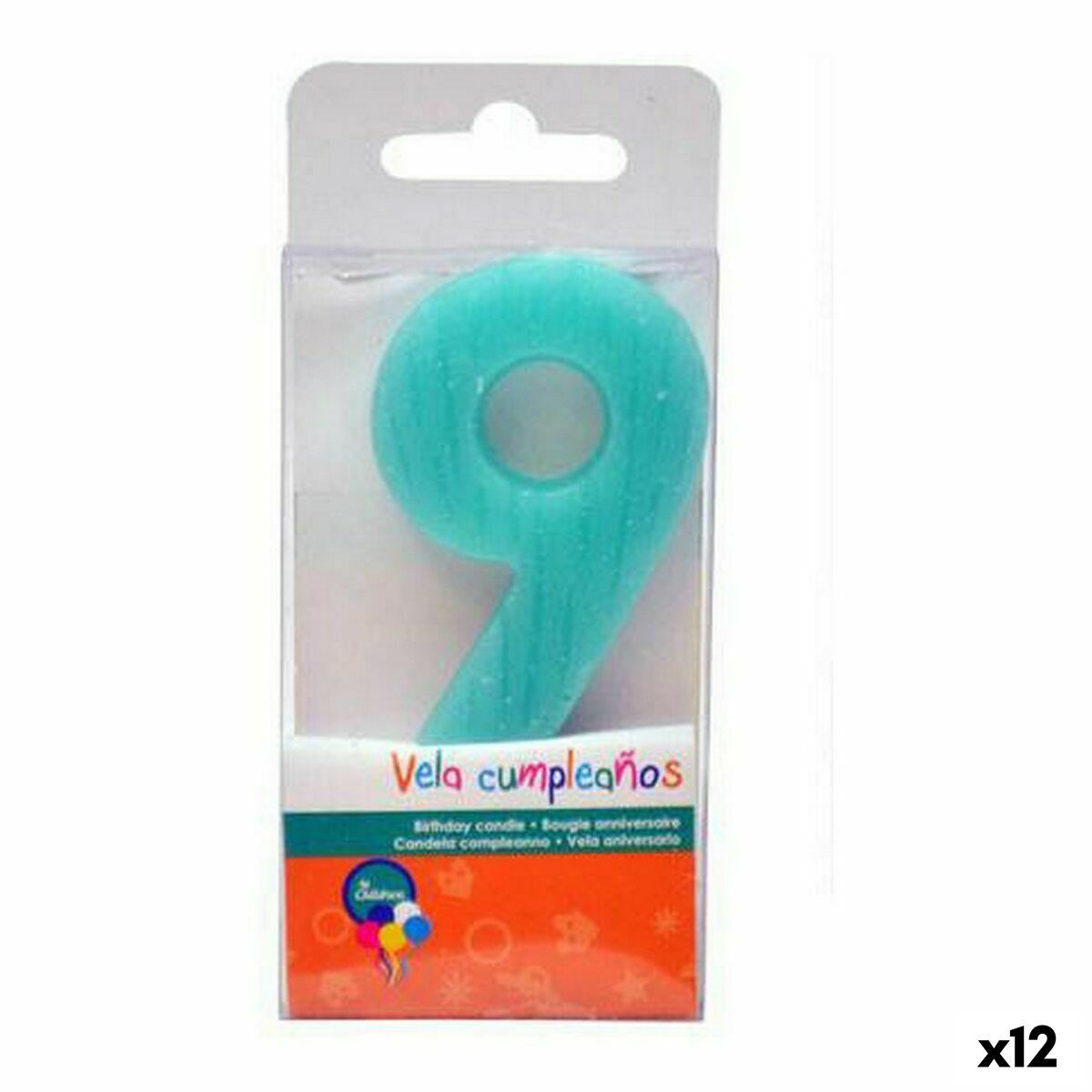 KALINDRA | BB. Candle Nº 9 Birthday (12 Units)