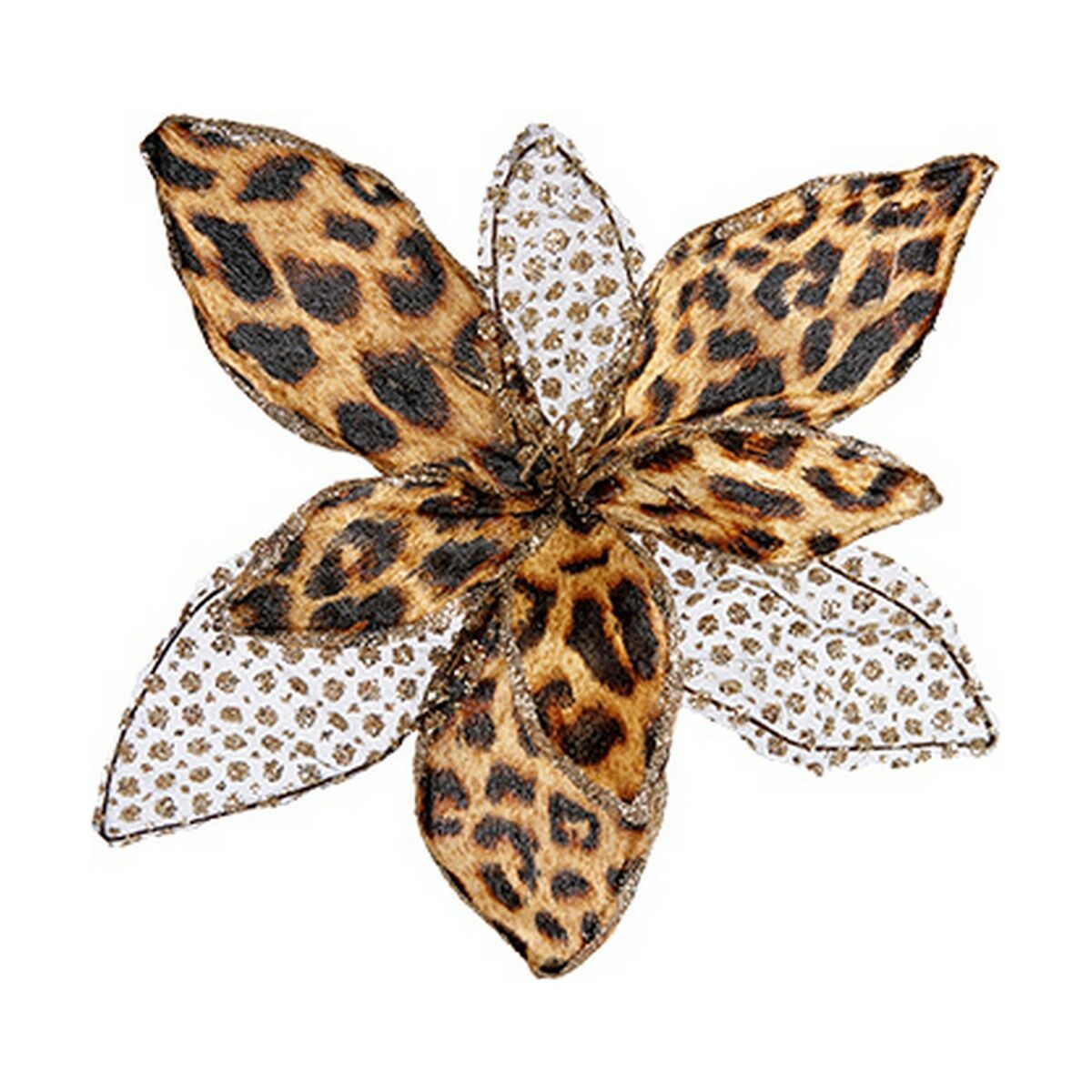 KALINDRA | BB. Decorative Flower Krist+ Christmas Leopard