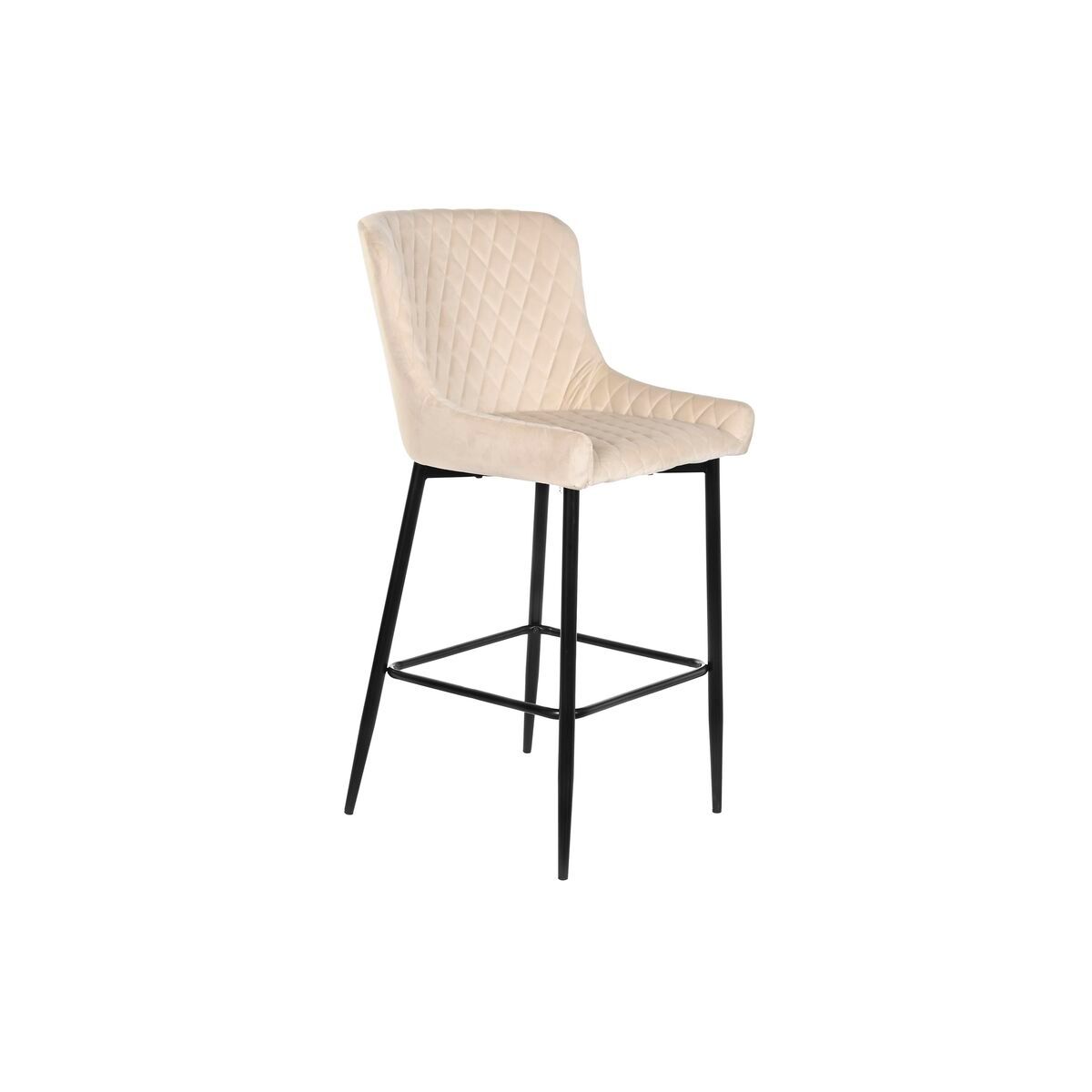 KALINDRA | BB. Stool DKD Home Decor Black Beige Metal 58,5 x 48,5 x 96,5 cm 48 x 55 x 100 cm 48 x 55 x 96,5 cm