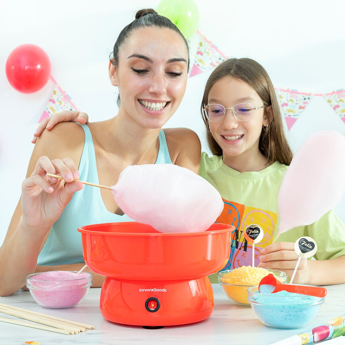 KALINDRA | BB. Candy Floss Machine Cantty InnovaGoods