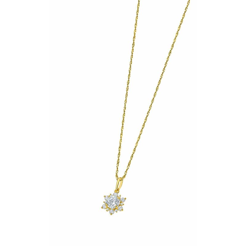 KALINDRA | BB. Ladies' Pendant Lotus IC00342/43 Golden