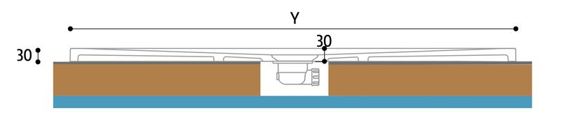 BLUELINE | Verre. Dune. Receveurs de douche en MineraLite. 3 modèles et 5 couleurs disponibles
