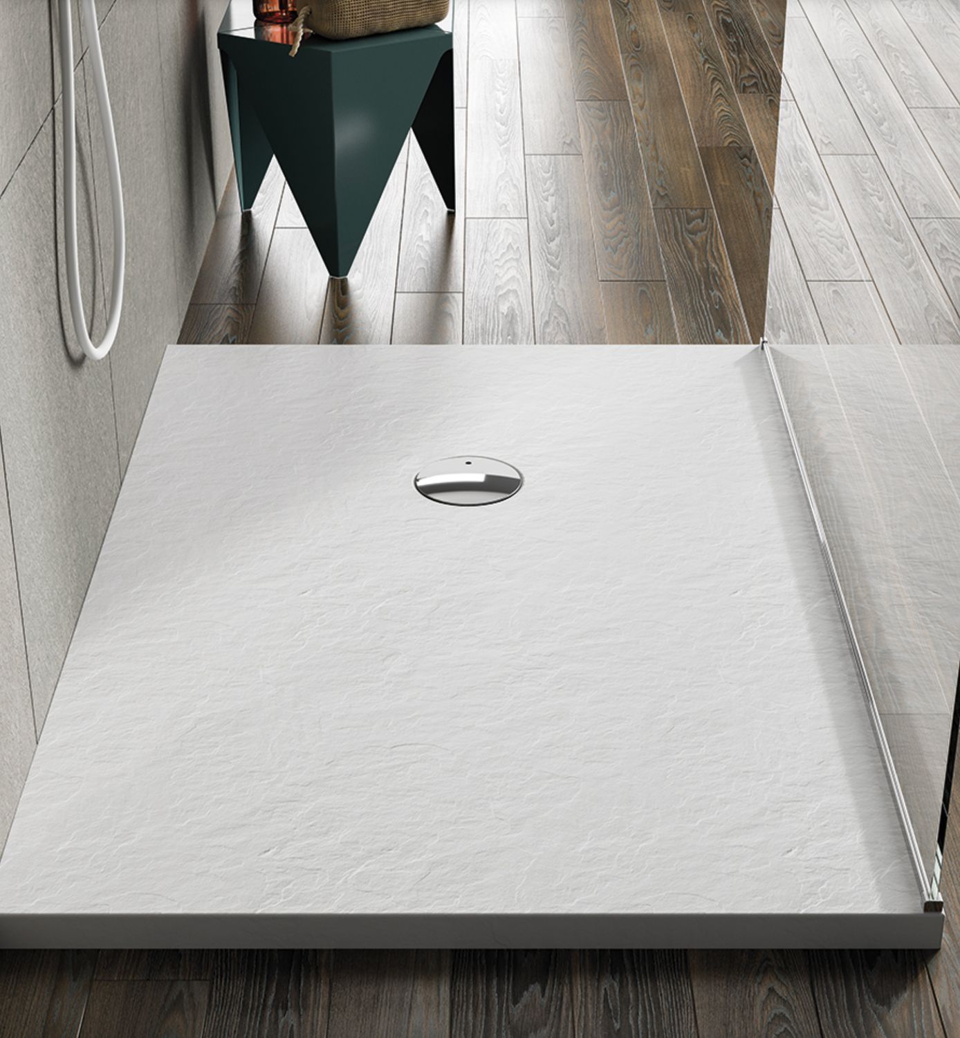 BLUELINE | Glass. Rocker. Acrylic shower trays. 2 models and many sizes available