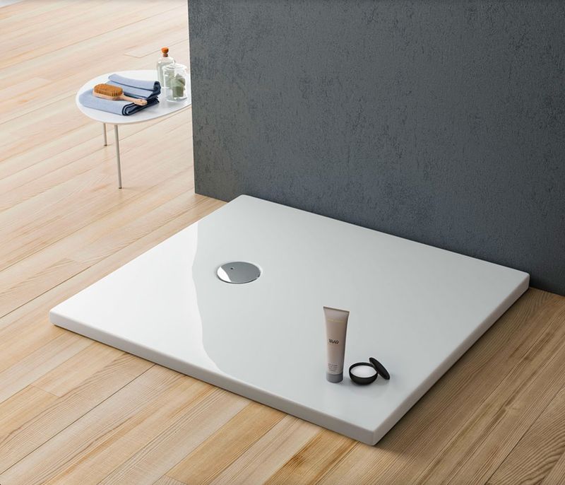 BLUELINE | Verre. Planor. Receveurs de douche extra-plats en acrylique renforcé. 2 modèles et de nombreuses tailles disponibles