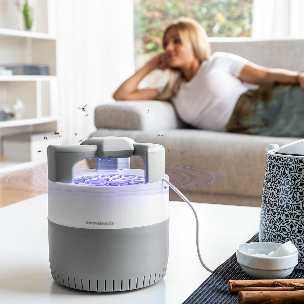 KALINDRA | BB. Anti-mosquito Suction Lamp KL Silen InnovaGoods