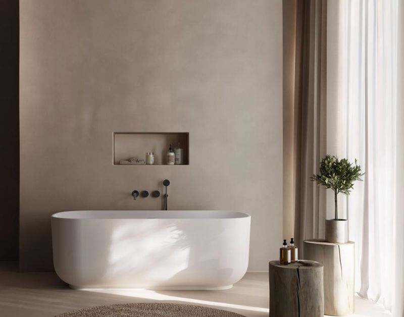 BLUELINE | Glass. Galya. Acrylic bathtub cm 170 x 80 x 61 h. Available in 2 colors