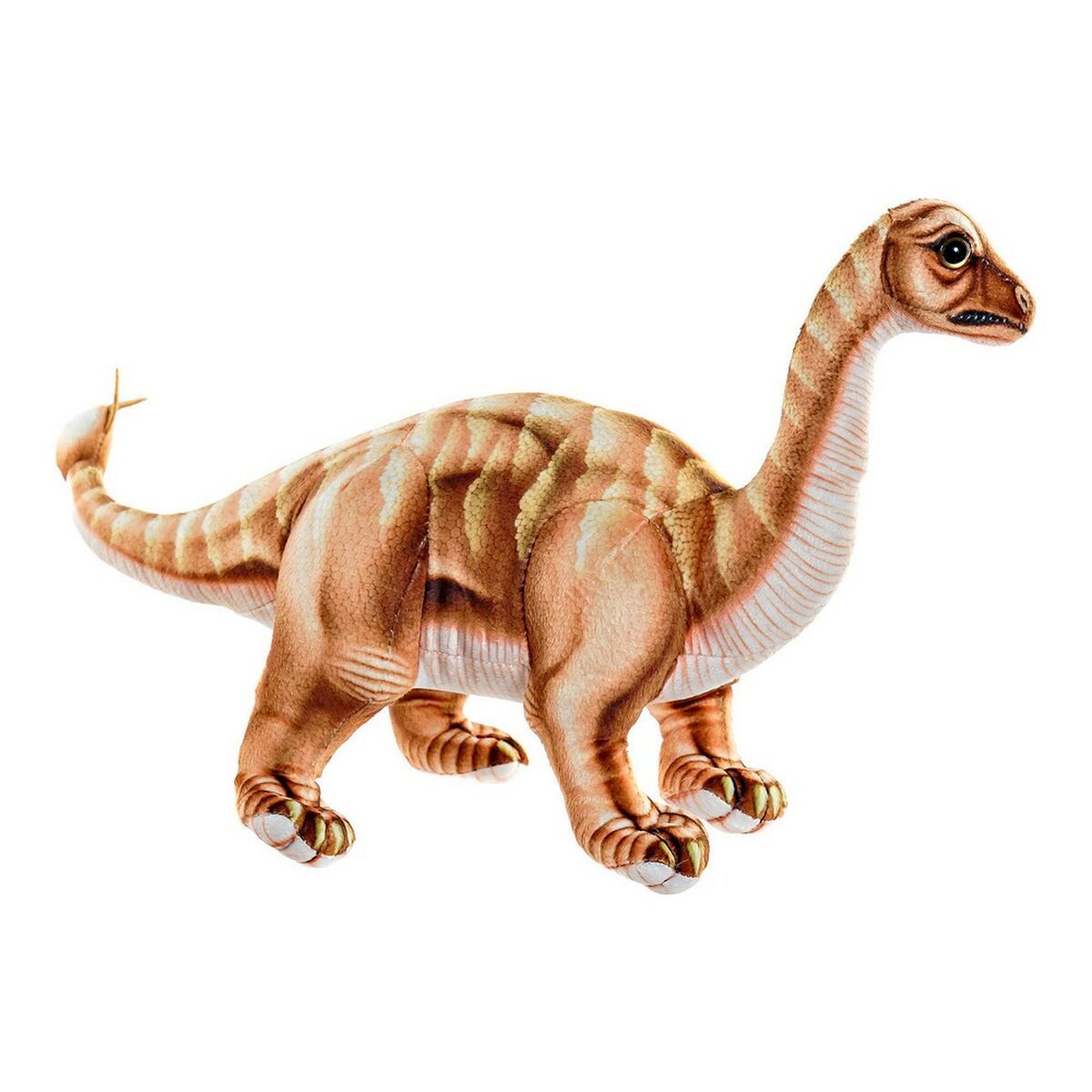 KALINDRA | BB. Fluffy toy DKD Home Decor Brown Aluminium Children's Dinosaur