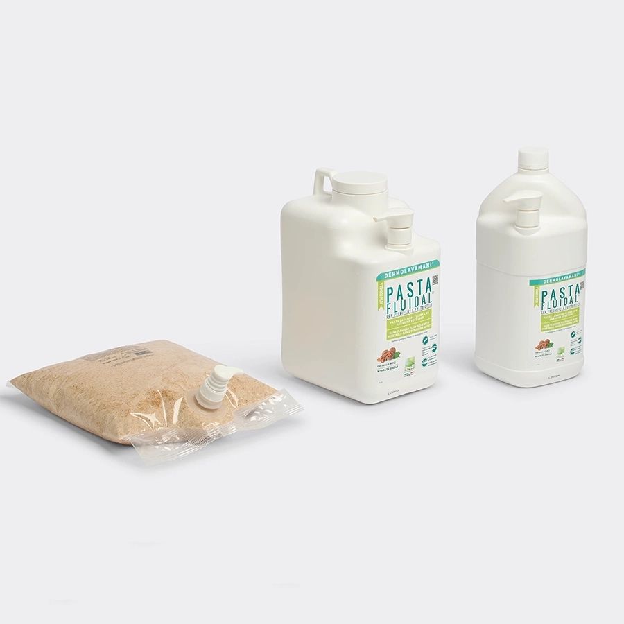 KALINDRA | Kroll. Fluidal Paste ®. Fluid handwashing paste with plant-based abrasives. Dermatologically tested