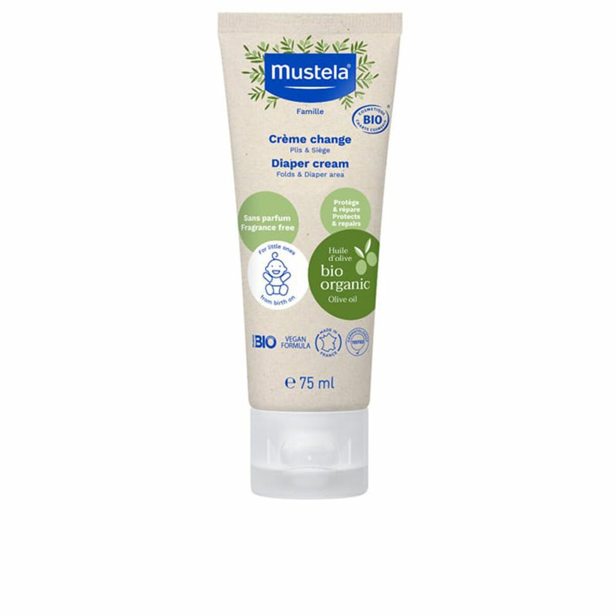 KALINDRA | BB. Daily Care Cream for Nappy Area Mustela Bio Nappy