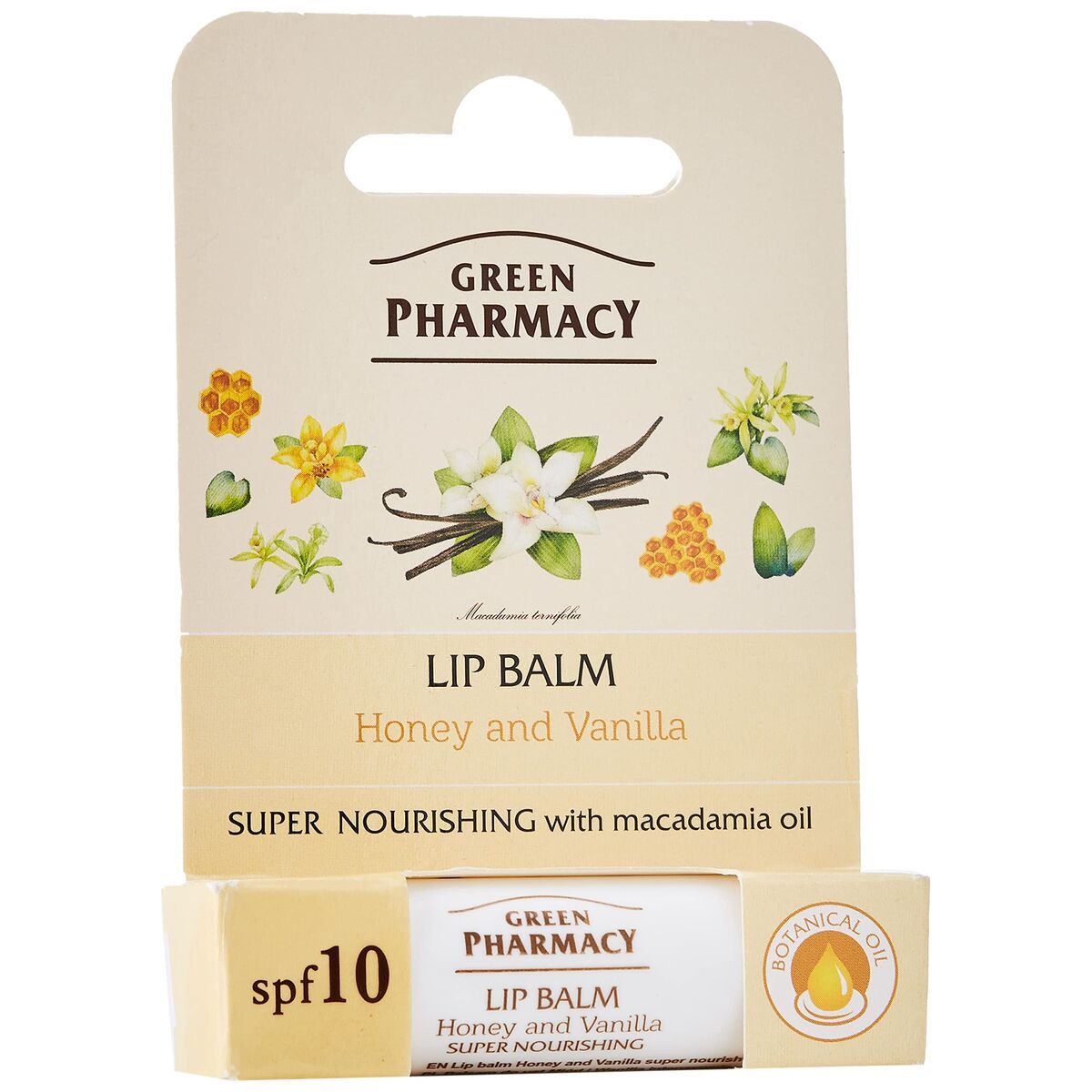 KALINDRA | BB. Lip Balm Green Pharmacy Honey and Vanilla 3,6 g Cream