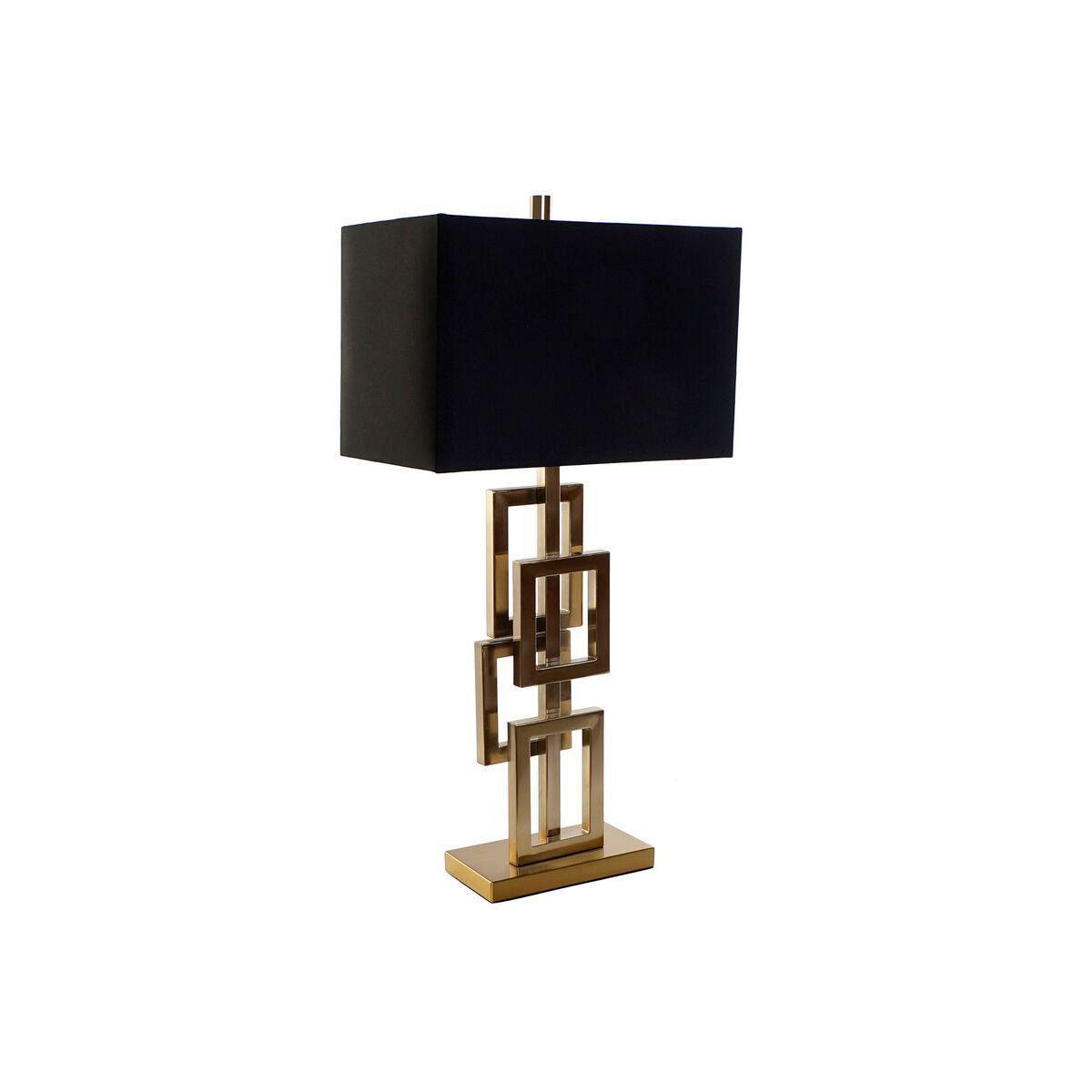 KALINDRA | BB. Desk lamp DKD Home Decor Black Golden Metal 60 W 240 V 38 x 23 x 78 cm