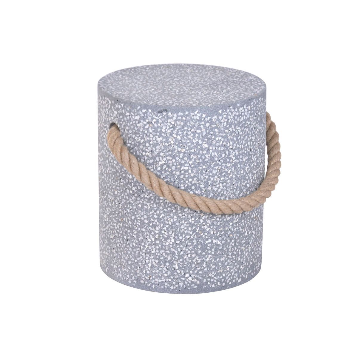 KALINDRA | BB. Side table Home ESPRIT Grey 40 x 40 x 45 cm