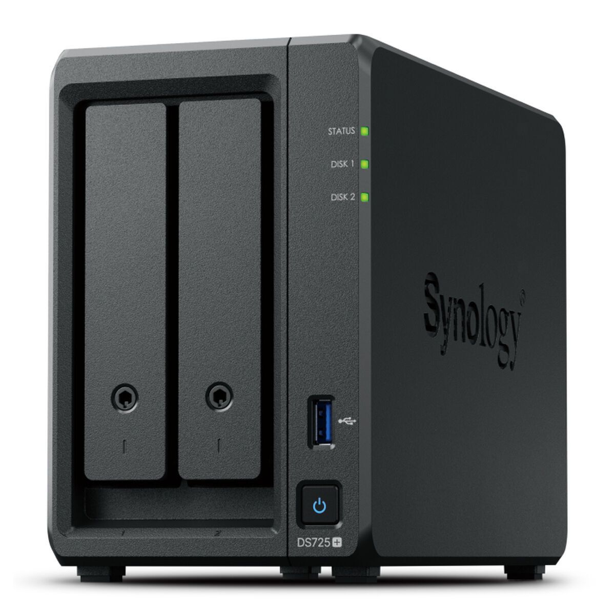 KALINDRA | BB. NAS Network Storage Synology DS725+ Black AMD Ryzen R1600