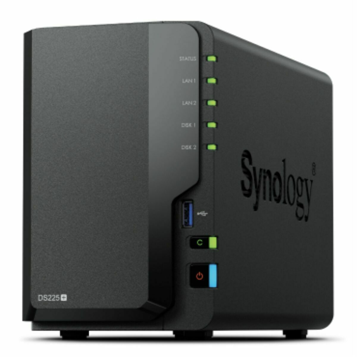 KALINDRA | BB. NAS Network Storage Synology DS225+ Black Intel Celeron J4125