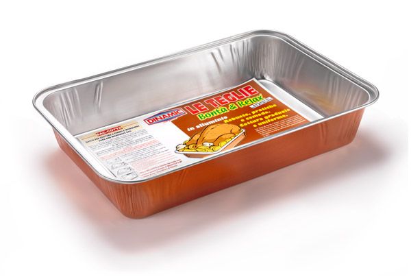 KALINDRA | Dynamic. Lacquered aluminum containers for traditional oven and microwave KALINDRA | Dynamic. Lacquered aluminum containers for traditional oven and microwave