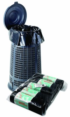 KALINDRA | Dynamic. Black roll bags for recycling in PE LDPE