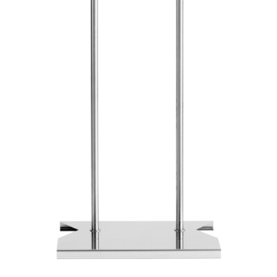 KALINDRA | Lilly. Vertikaler Edelstahlständer mit 5 Plätzen. H 180 cm