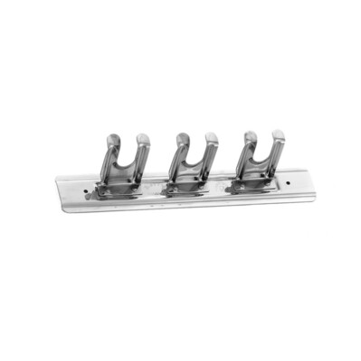 KALINDRA | Lilly. Stainless steel wall-mounted holder with 3, 4, 5, and 6 compartments