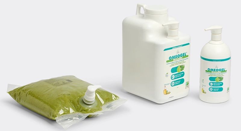 KALINDRA | Kroll. Omeogel® Ecolabel. Omeotropic hand wash with vegetable abrasive, dermatologically tested. 4 formats available KALINDRA | Kroll. Omeogel® Ecolabel. Omeotropic hand wash with vegetable abrasive, dermatologically tested. 4 formats available