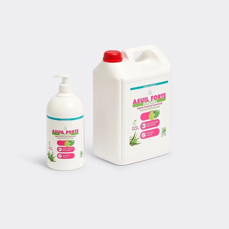 KALINDRA | Kroll. Asuil® Forte Ecolabel Jabón Concentrado para Manos. Dermatológicamente Probado. 4 Formatos Disponibles