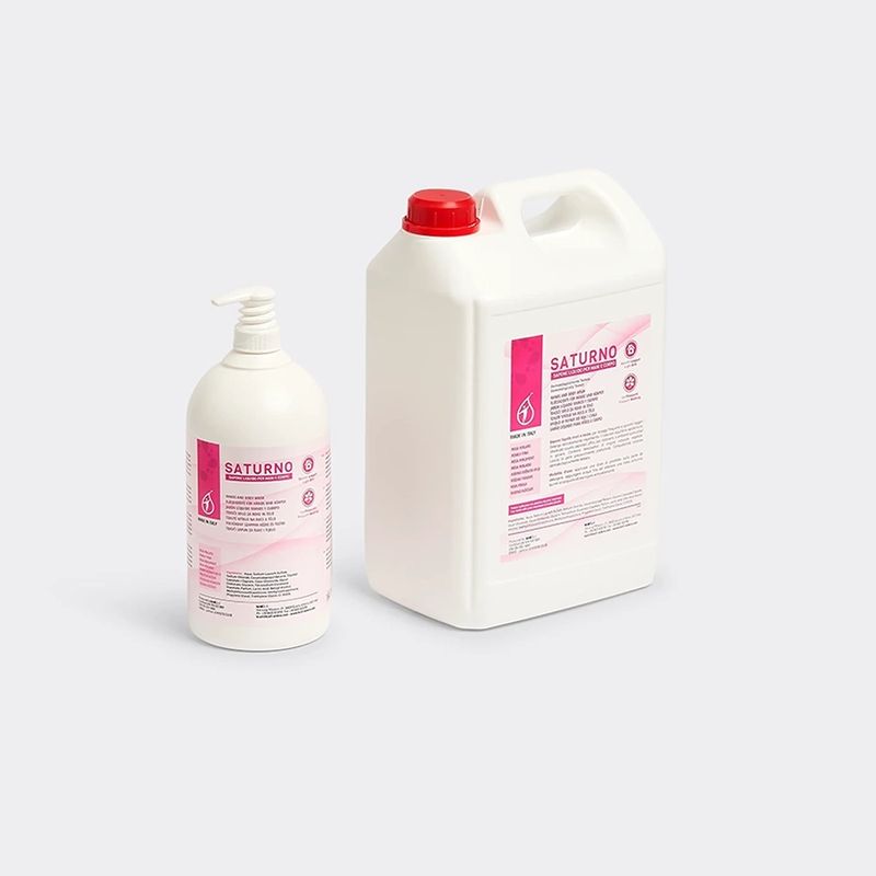 KALINDRA | Kroll. Saturno. Pearly Pink Liquid Soap for Hands and Body, Dermatologically Tested. 2 Formats Available