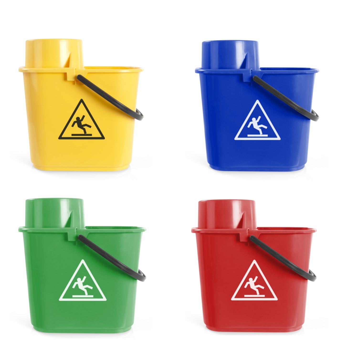 KALINDRA | TTS. Easy. 14 Lt single-basin bucket for wringer. Ideal for semi-professional use