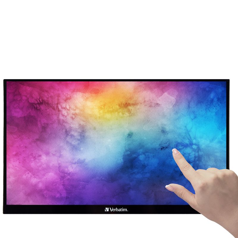 Verbatim - Monitor Portatile 17" - touchscreen Full HD - 1080p VERBATIM