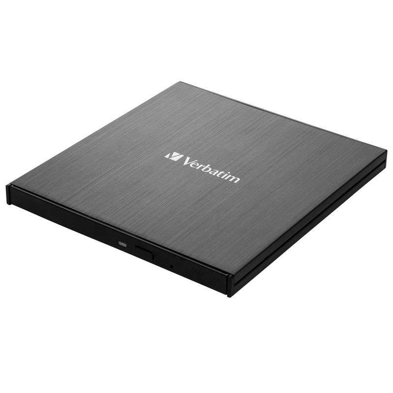 Masterizzatore CD/DVD slimline esterno con connessione USB-C - Verbatim - 43886 VERBATIM