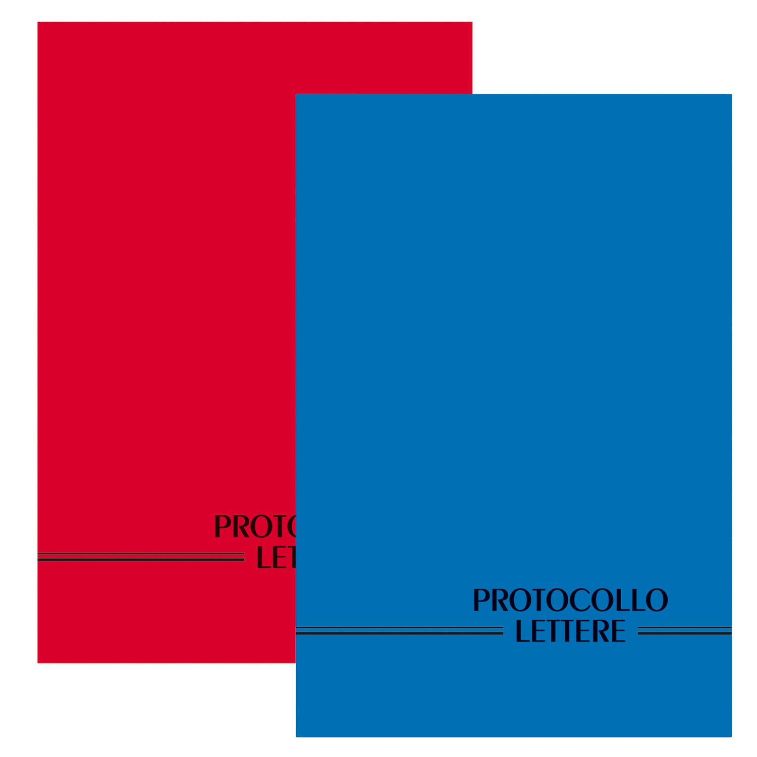 Registro protocollo lettere ricevute/spedite - uso mano - 21 x 31cm - 100 fogli - BM BM